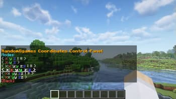 Coordinates screenshot