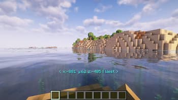 Coordinates screenshot