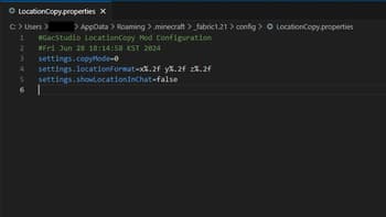 Location Copy screenshot