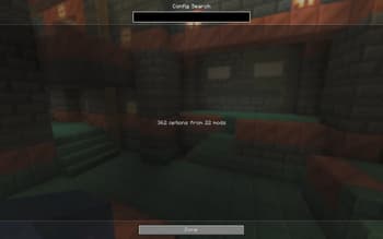 Config Search screenshot