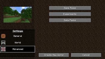 Reimagined World Menu screenshot