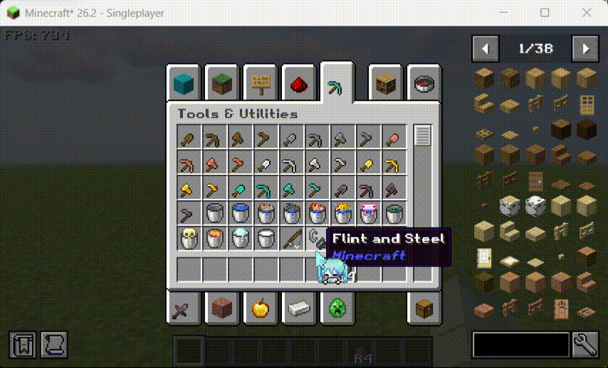 Visual Creative Tab Editor screenshot