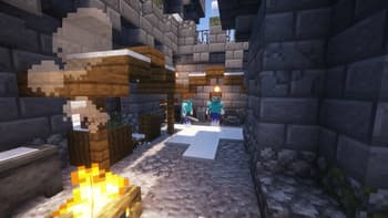 Frozen zombie castle screenshot
