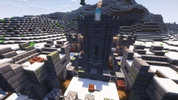 Frozen zombie castle screenshot