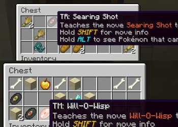 SimpleTMs: TMs and TRs for Cobblemon screenshot
