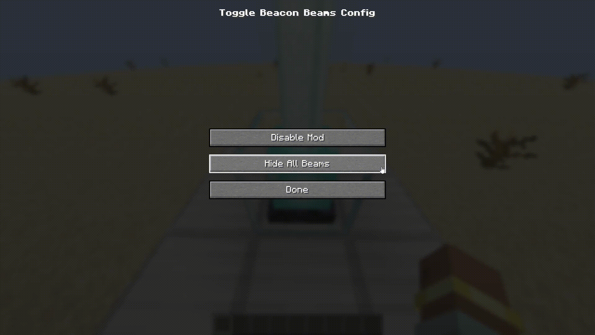 Toggle Beacon Beams screenshot