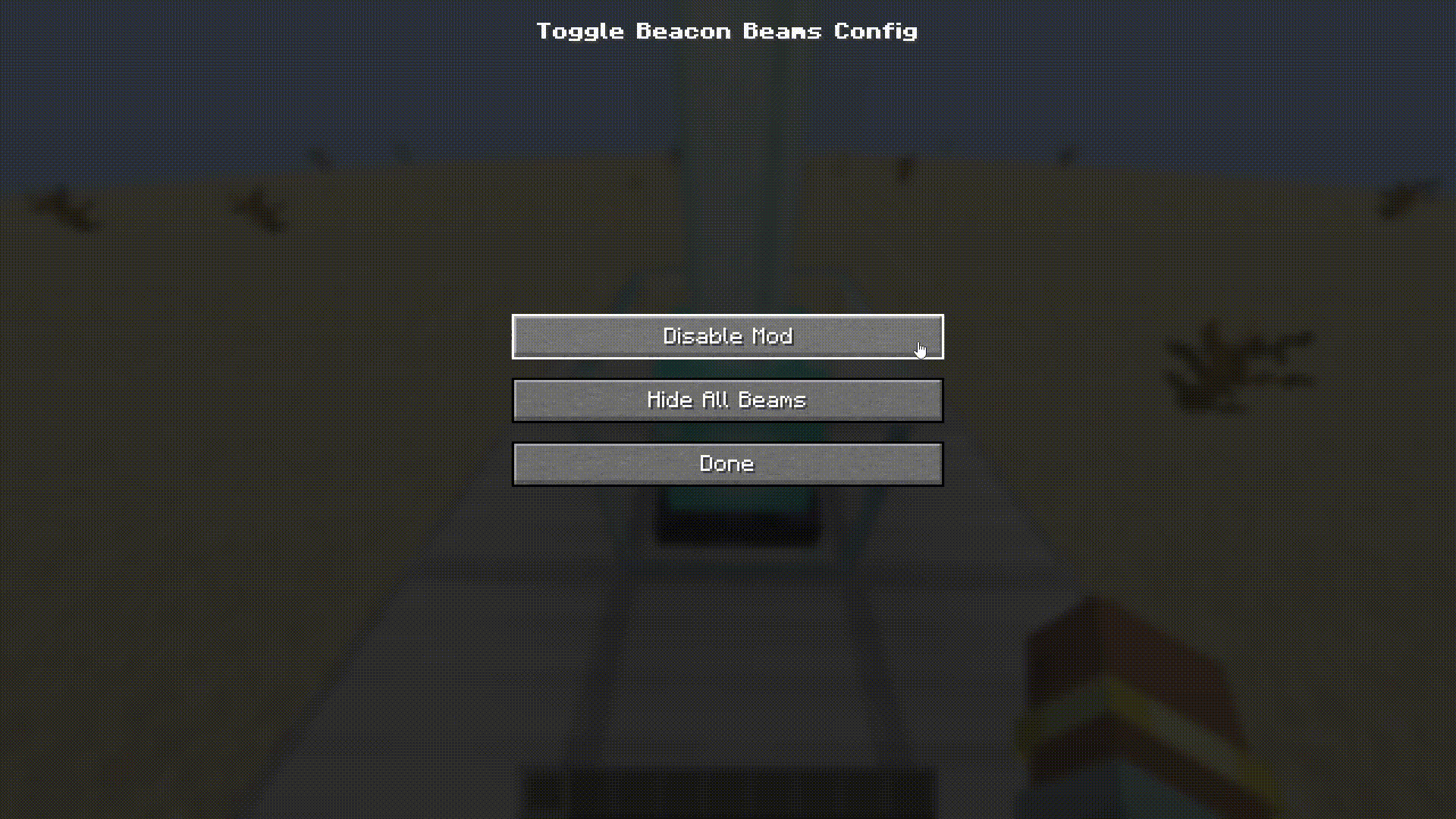 Toggle Beacon Beams screenshot