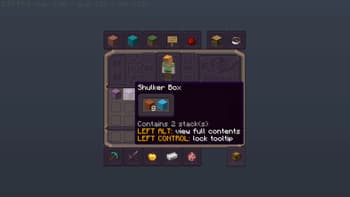Mechanical equation GUI Add-on for Shulker Box Tooltip mod screenshot