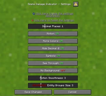 Simple Damage Indicator screenshot