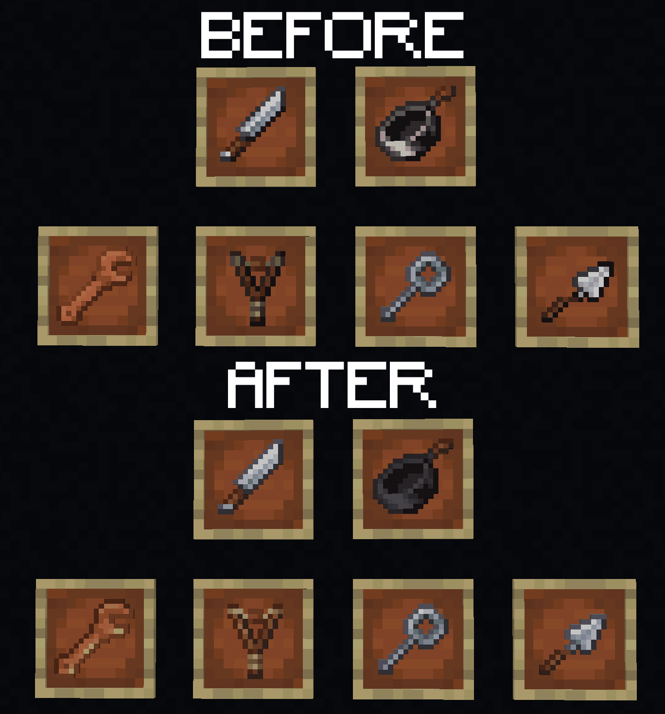 Fresh Weapons & Tools: Compat screenshot