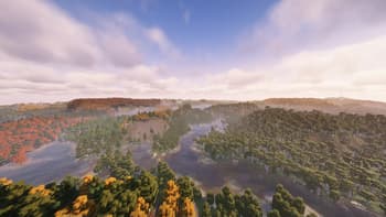 Distant Horizons & Iris Shaders screenshot