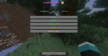 Keybind screenshot