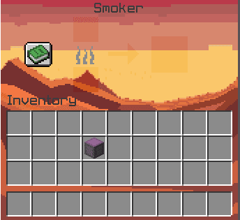Retextured containers GUI screenshot