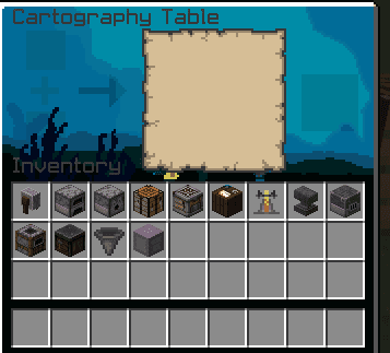 Retextured containers GUI screenshot