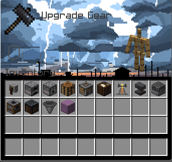 Retextured containers GUI screenshot