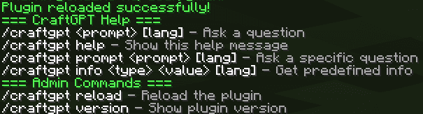 CraftGPT screenshot