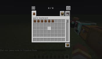 yyz's backpack screenshot