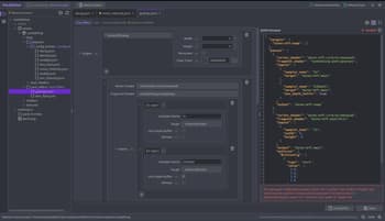 Nautilus Studio - Packs Editor IDE screenshot