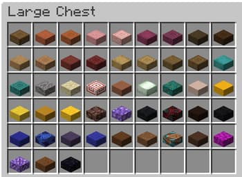 More Slabs Variants screenshot
