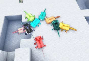 More Axolotl Variants Mod screenshot