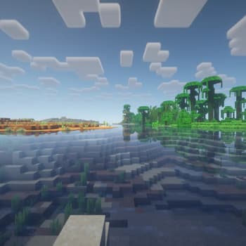Shader Panorama of 1.21.11: Mounts of Mayhem screenshot