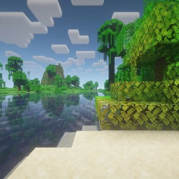 Shader Panorama of 1.21.11: Mounts of Mayhem screenshot