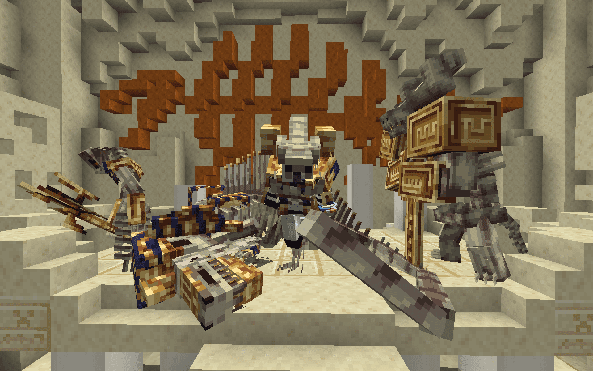 Weapons of Cataclysm (L_Ender's Cataclysm + Weapons of Miracles/Epic Fight) screenshot