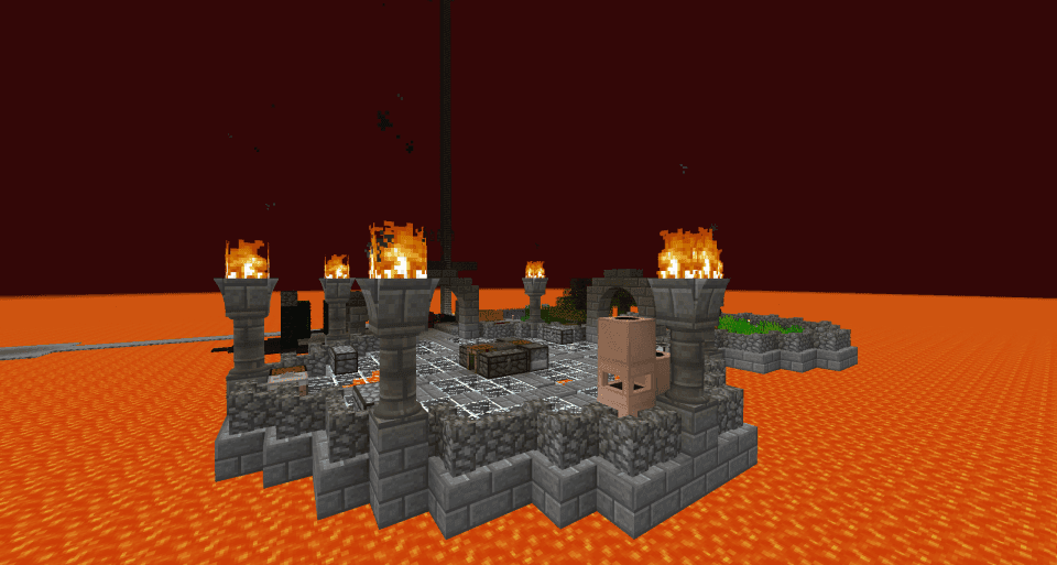Volcano Block screenshot