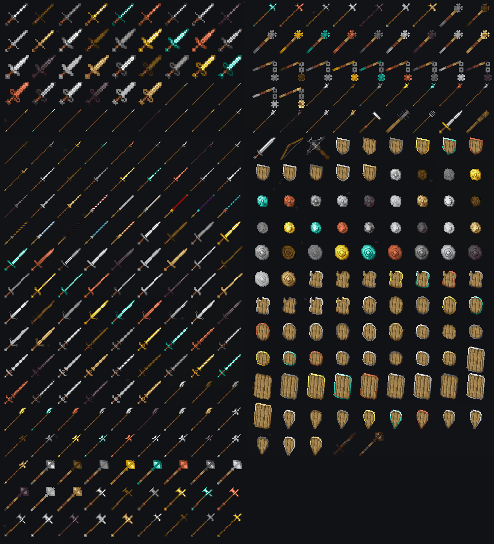 Epic Knights: Shields, Armor and Weapons [Fabric/Forge/NeoForge] screenshot