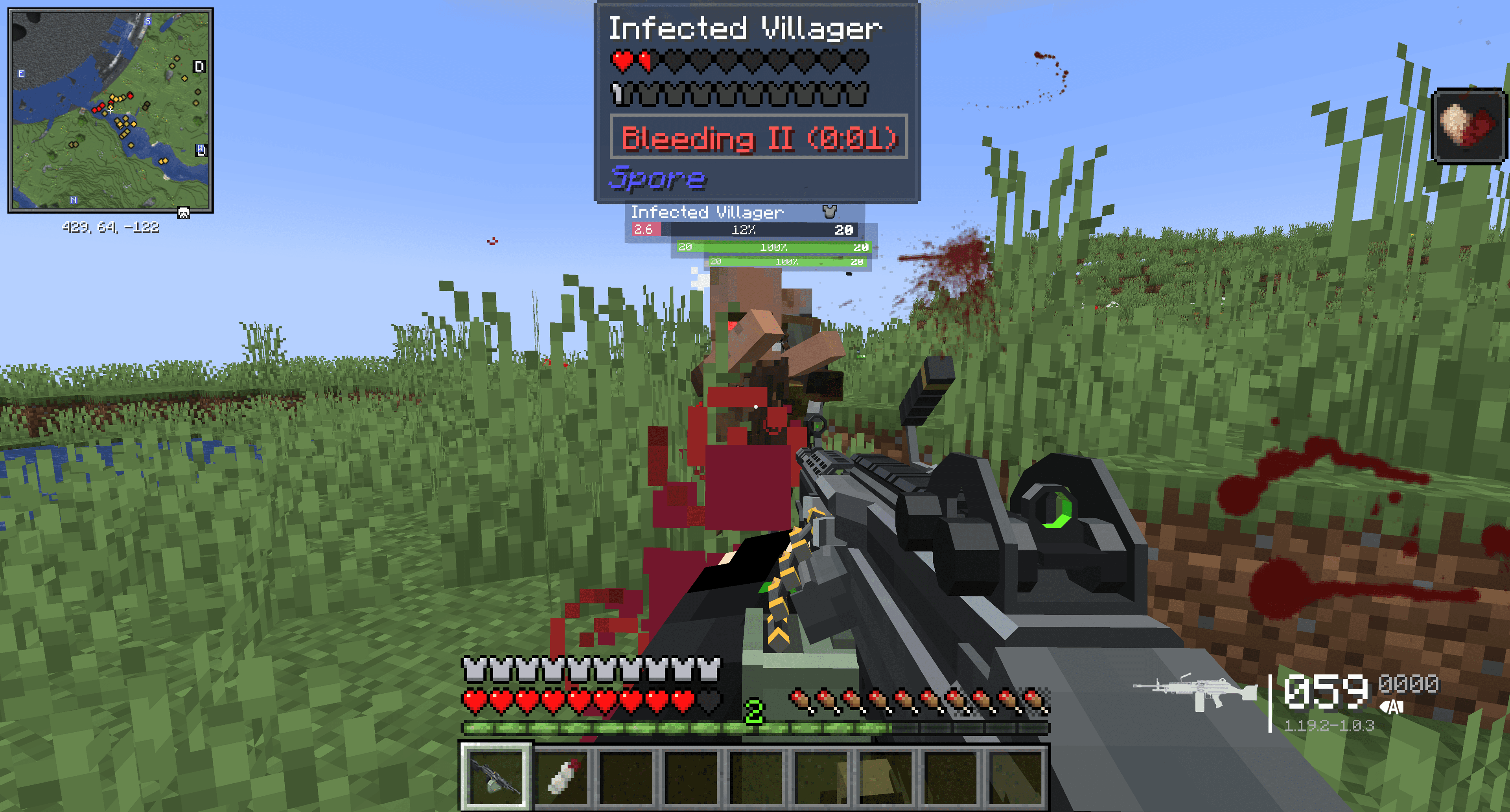 Fungal Infection  Spore Survival screenshot