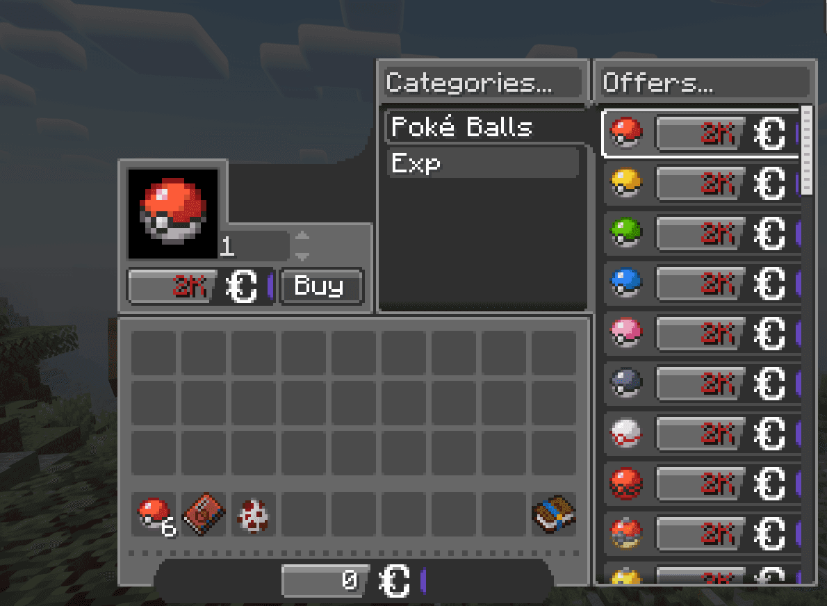 Cobblemon Eternal: The Minecraft Pokémon Experience screenshot