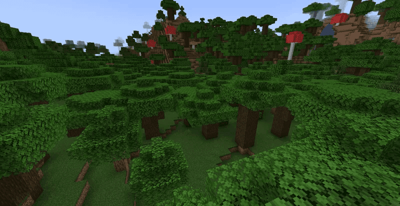 Alternate Dark Oak Leaves screenshot