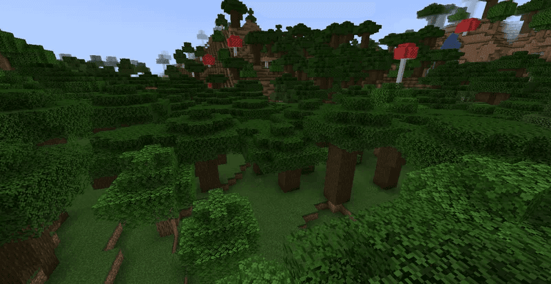 Alternate Dark Oak Leaves screenshot