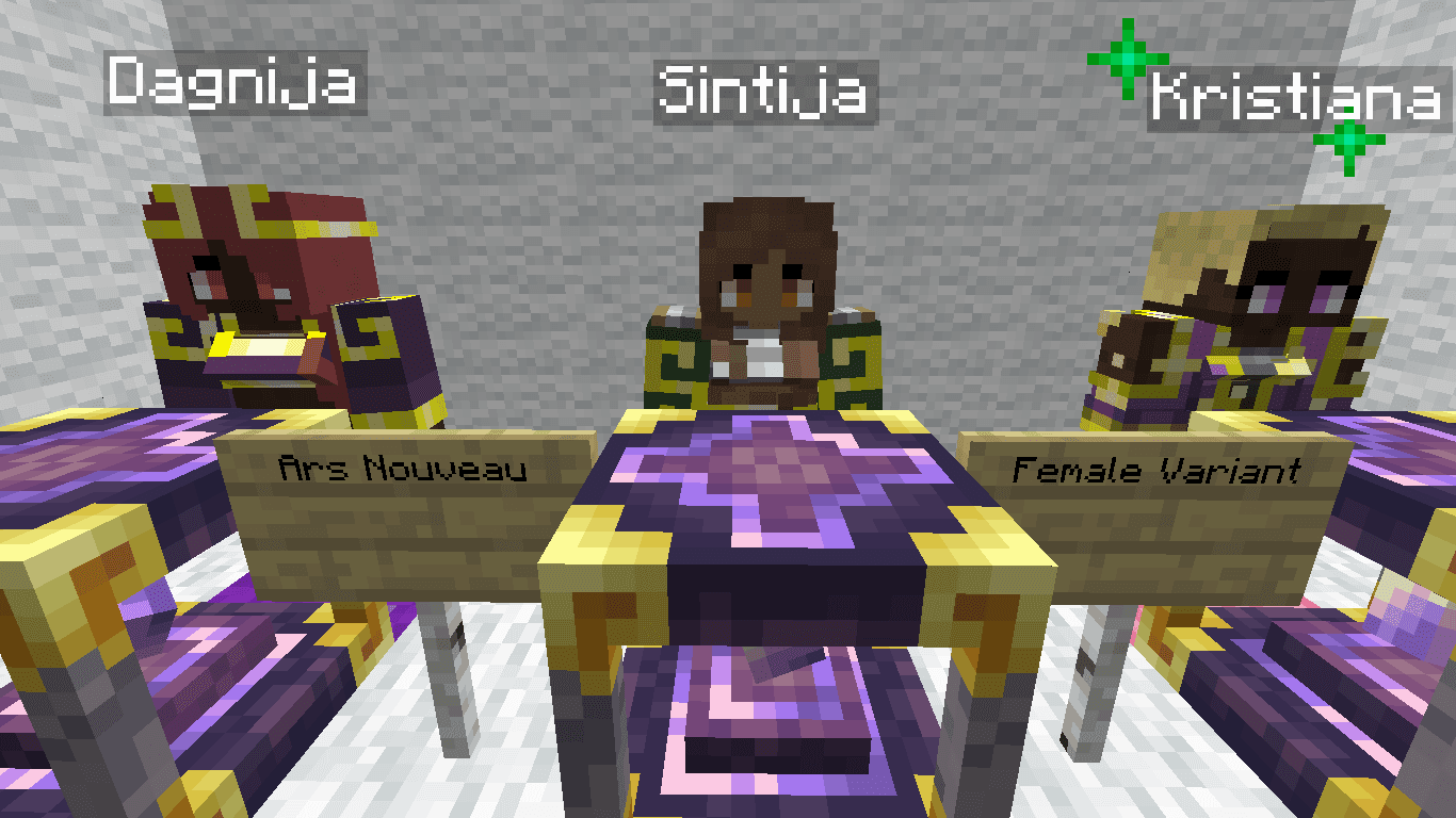 Villager Clothing Addition (VCA) for MCA Reborn screenshot