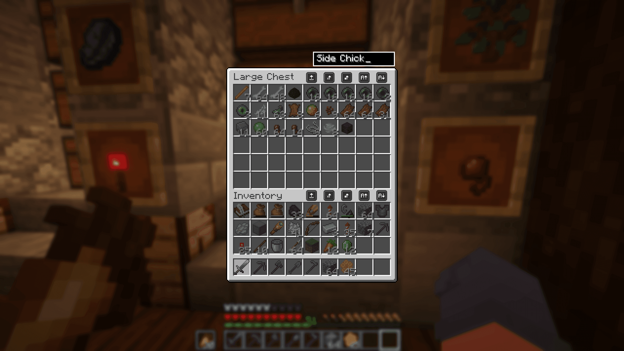 Nemo's Inventory Sorting screenshot