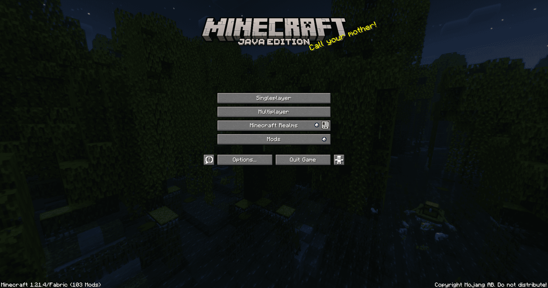 Wild Update Panorama with Shaders [Night] screenshot