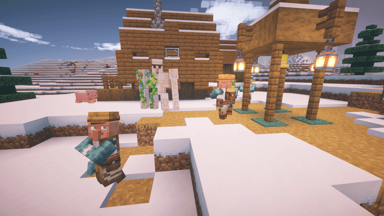 Drodi's Villagers x Fresh Animations screenshot