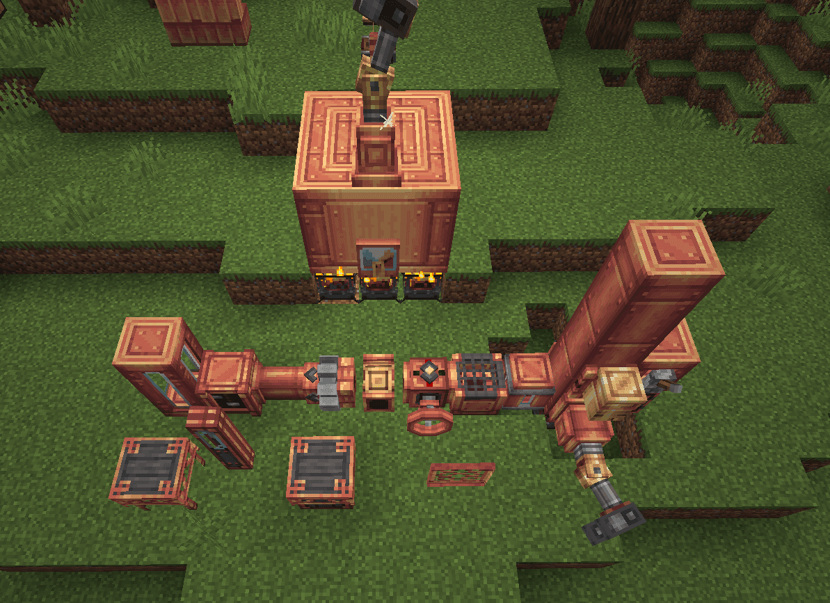 Create: Old Copper Stuffs screenshot