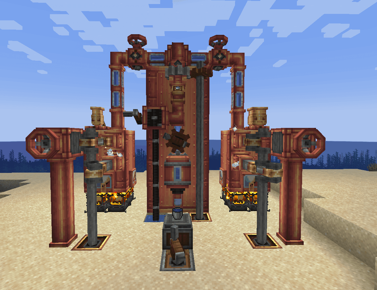 Create: Old Copper Stuffs screenshot