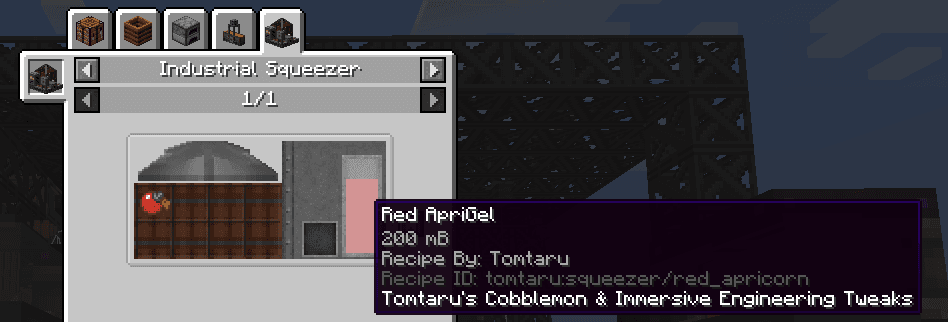 Tomtaru's Cobblemon & Immersive Engineering Tweaks screenshot