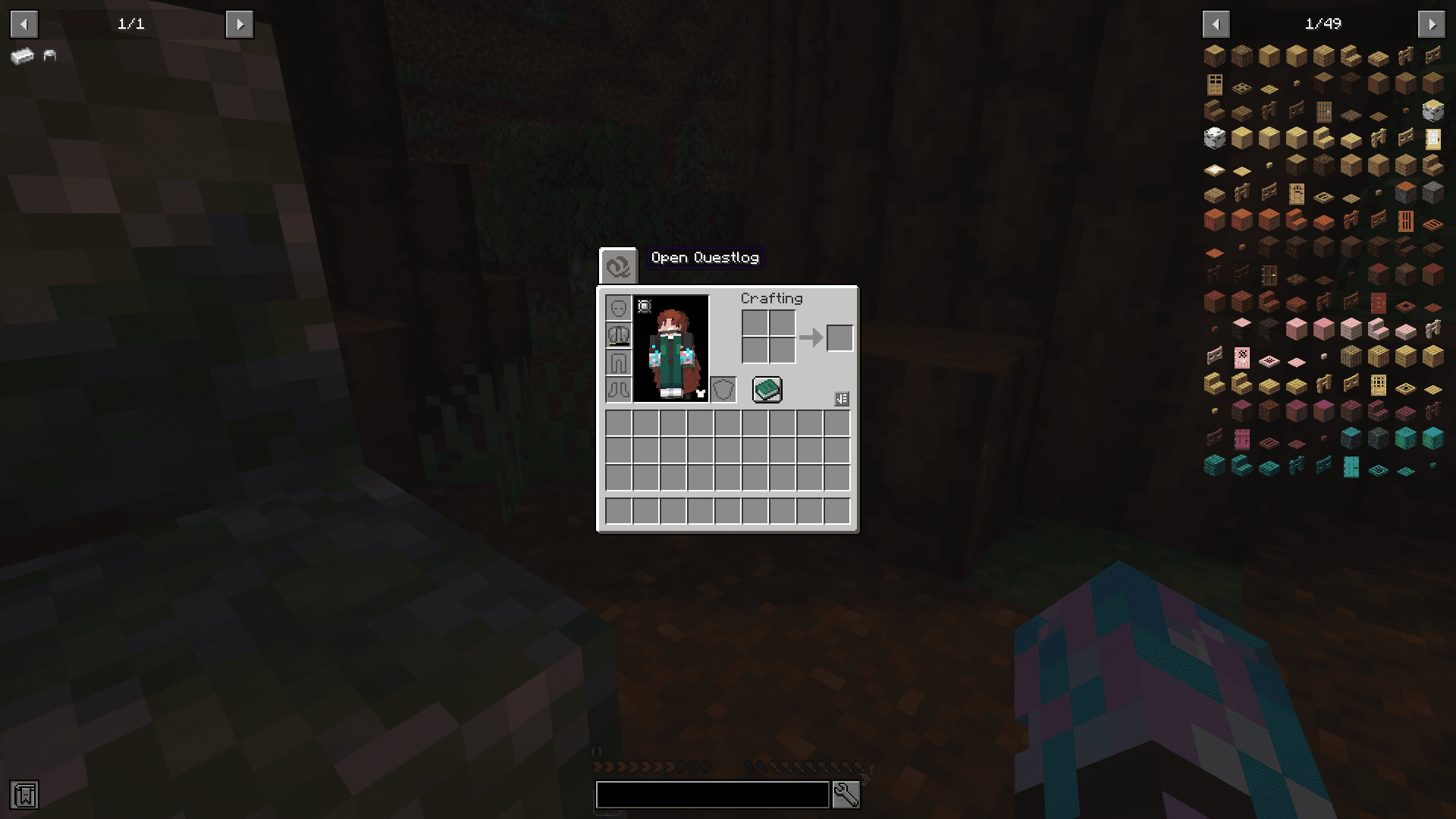 Questlog screenshot