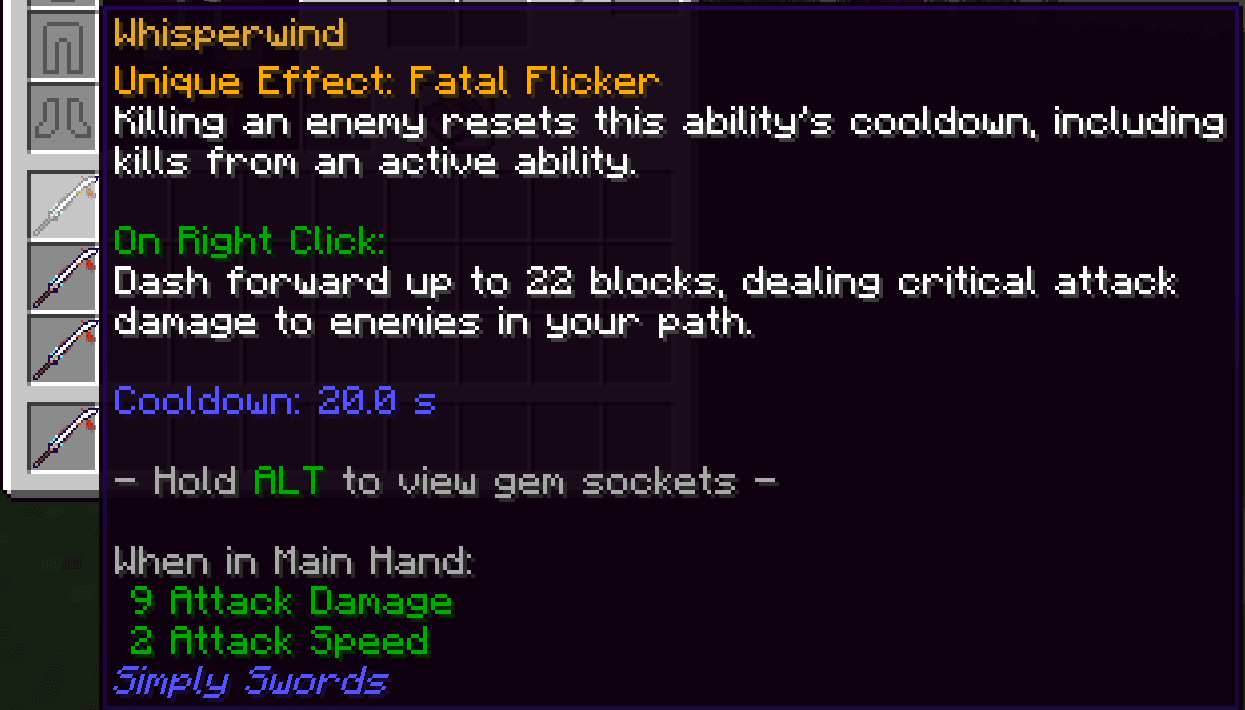 Simply Swords: Overhaul screenshot