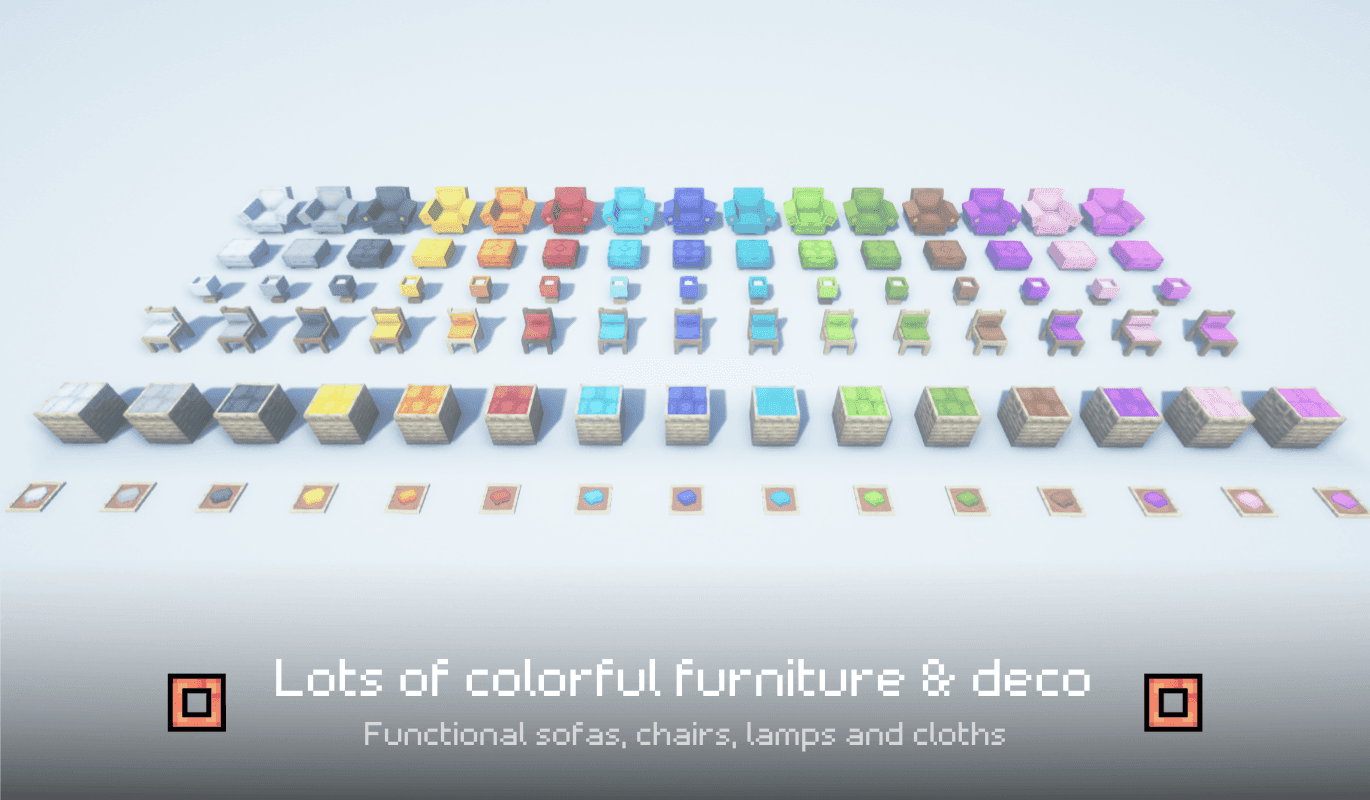 Furnitury - Vanilla Styled Furniture screenshot