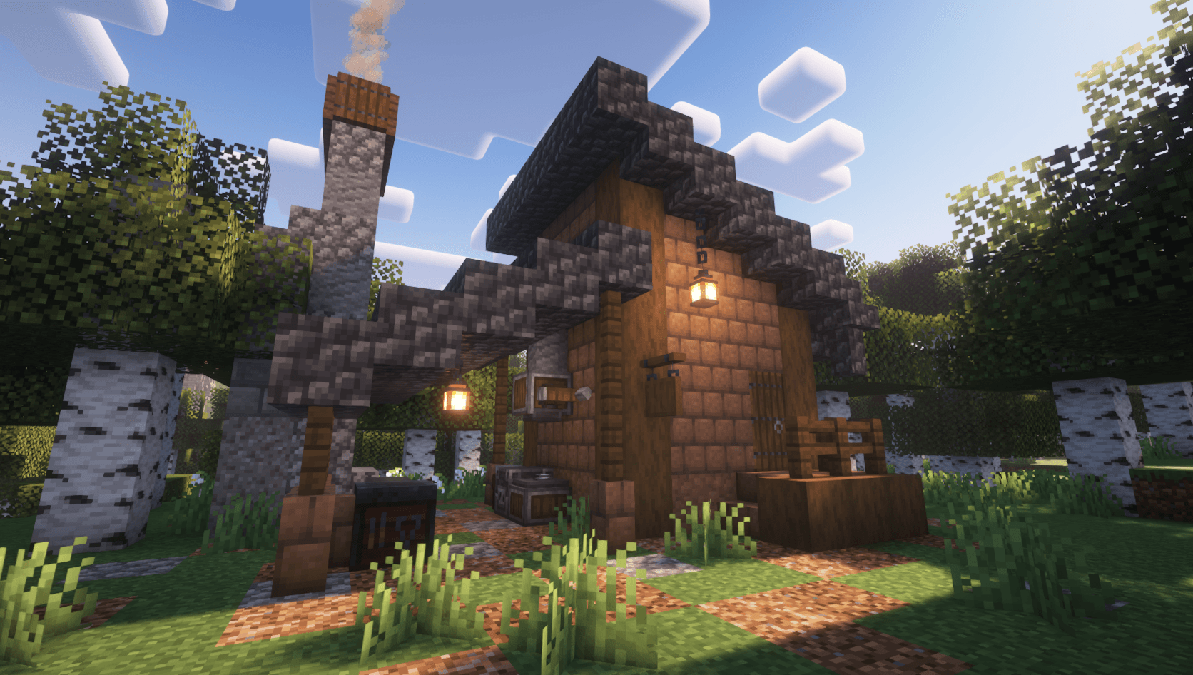 Create: Rustic Structures screenshot