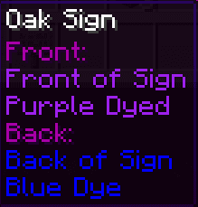 Improved Signs screenshot