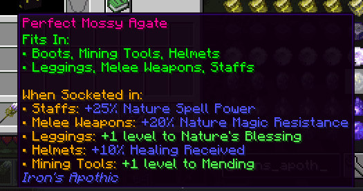 Apotheosis x Iron's Spellbooks Compat screenshot
