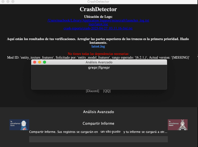 CrashDetector screenshot