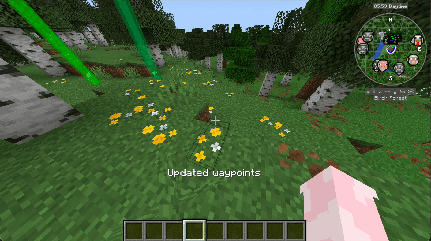 JourneyMap Waypoint Syncing (JMWS) screenshot