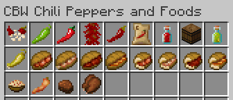 CBW Chili Peppers and Foods screenshot