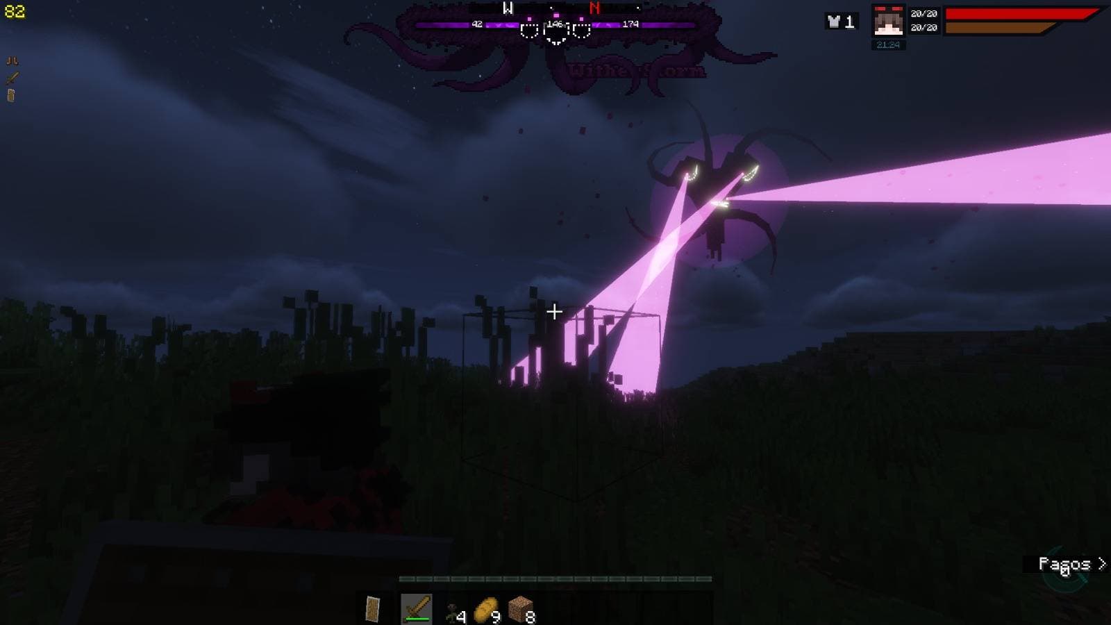 Immersive Wither Storm Fabric screenshot